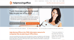 Desktop Screenshot of helpmovingoffice.co.uk